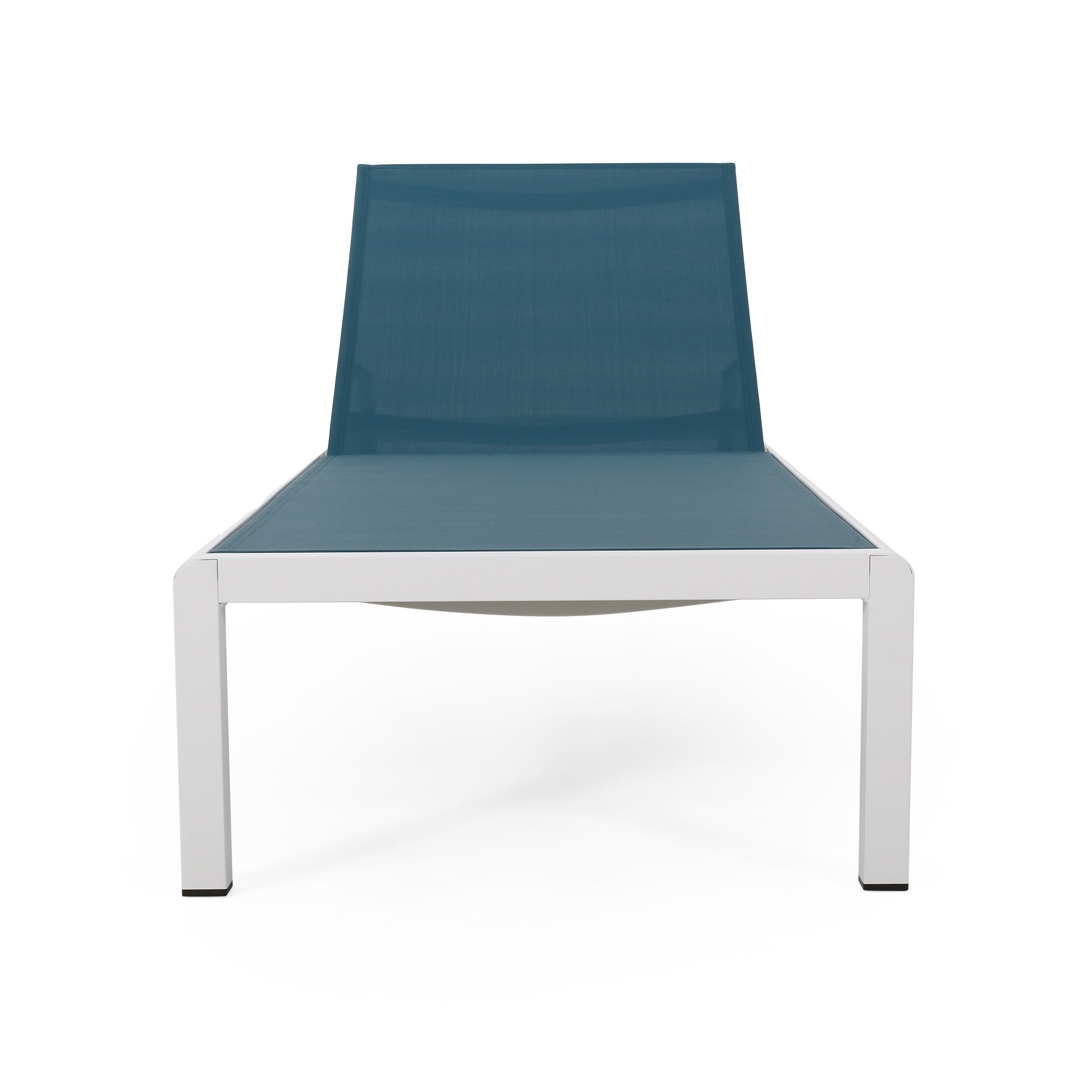 Cape Coral Outdoor Aluminum Chaise Lounge (Set of 2) by Christopher Knight Home - 77.56 D x 25.20 W x 11.80 H