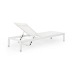 Cape Coral Outdoor Aluminum Chaise Lounge (Set of 2) by Christopher Knight Home - 77.56 D x 25.20 W x 11.80 H