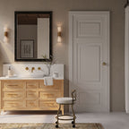 Carolina Living Diana X-Back Vanity Stool with Casters