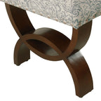 Carolina Tufted Bench With Nailhead Trim