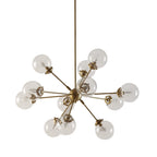 INK+IVY Paige 12-Light Chandelier with Oversized Globe Bulbs