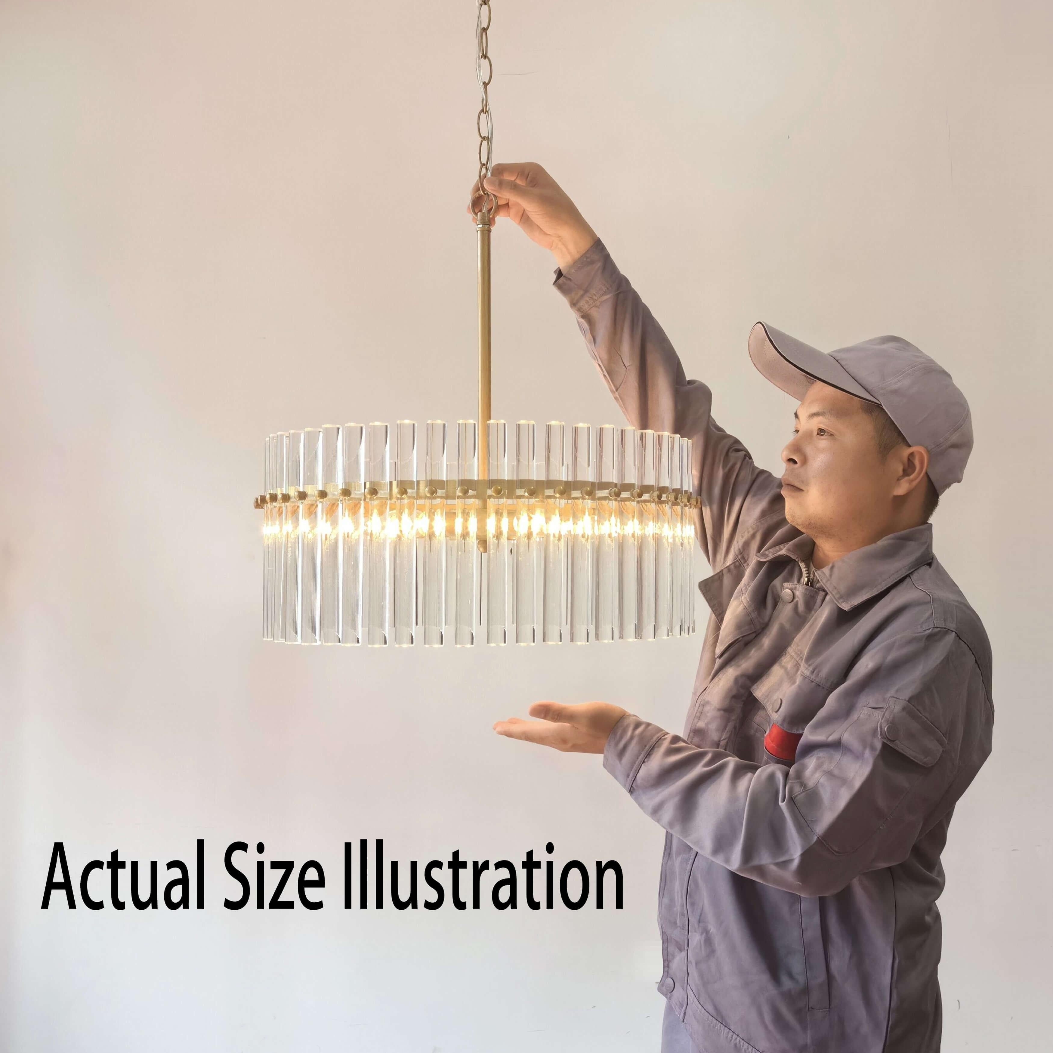 Casandra 5-light Crystal Chandelier