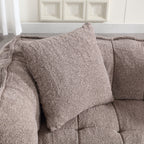 Comfortable square recliner sofa