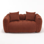 Comfortable square recliner sofa