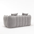 Comfortable square recliner sofa
