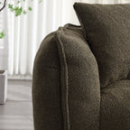 Comfortable square recliner sofa