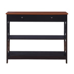 Convenience Concepts Oxford 1 Drawer Console Table with Shelves
