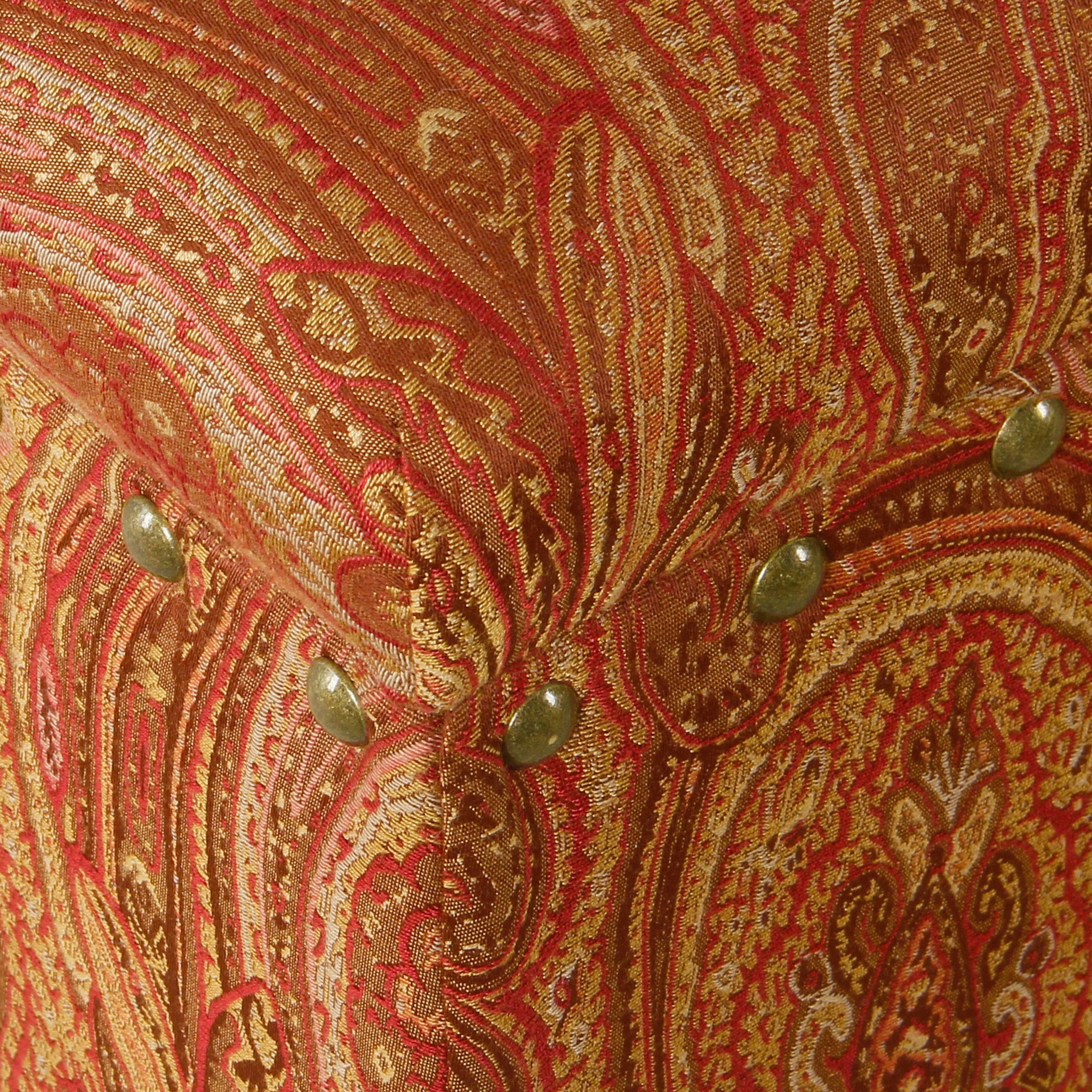 Copper Grove Muscari Upholstered Storage Bench with Nailhead Trim