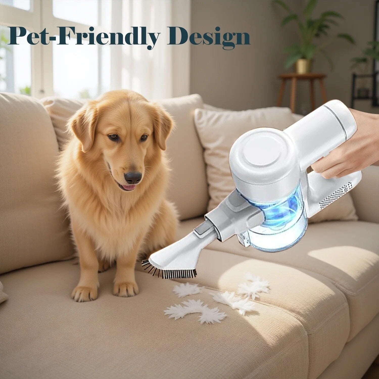 Cordless 3-in-1 Stick Vacuum Cleaner, Lightweight for Carpet, Hard Floors, Pet Hair, and Home Cleaning