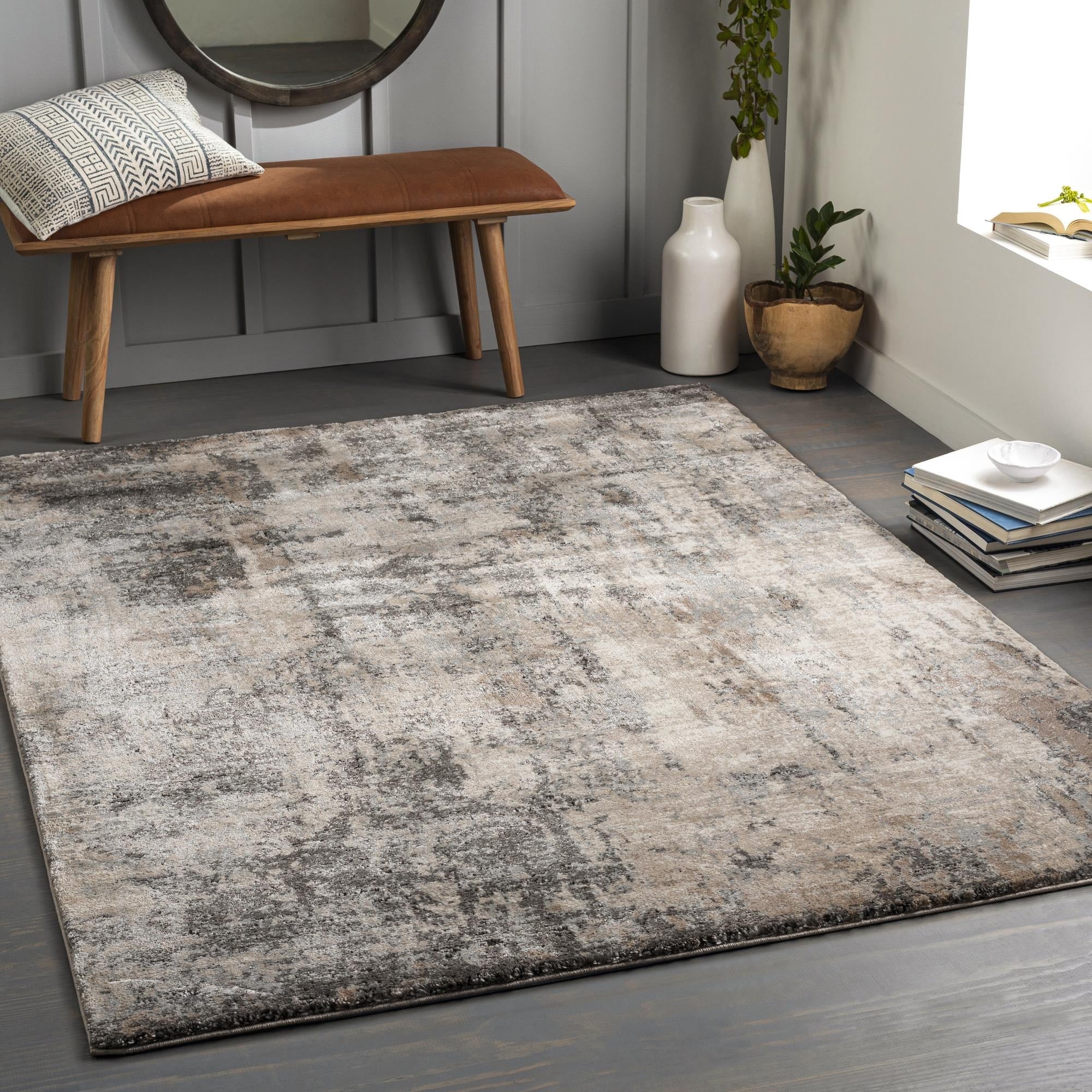 Dan Modern Abstract Area Rug