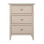 Daniel 3-drawer Transitional Wooden Nightstand