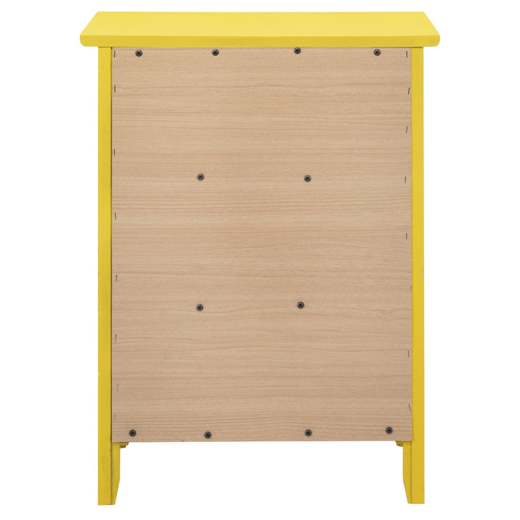 Daniel 3-drawer Transitional Wooden Nightstand