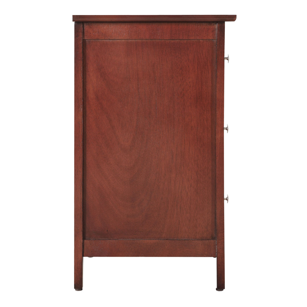 Daniel 3-drawer Transitional Wooden Nightstand