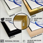 Designart Orange White Line Art Organic Abstraction Abstract Framed Wall Art Set Of 3 For Living Room Decor