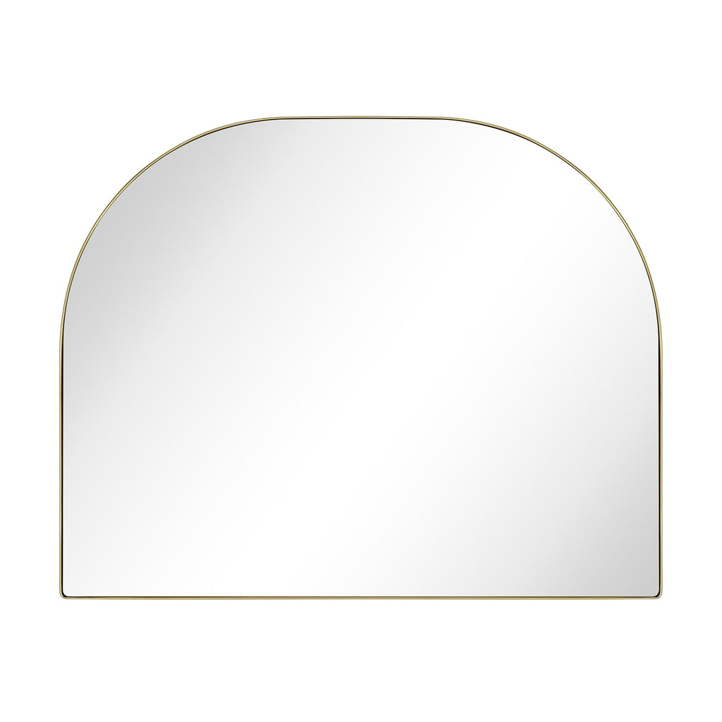 TEHOME Dezerae Large Arch Mirror for Mantel, 40'' W x 32'' H