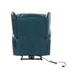Eduardo Genuine Leather Power Recliner with USB Port Set of 2
