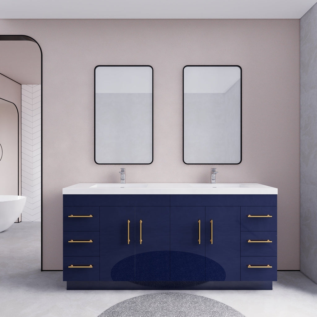 Eliza 72'' Freestanding Vanity with Double Sink