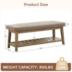 Entryway Shoe Bench Storage Bench Upholstered Bench