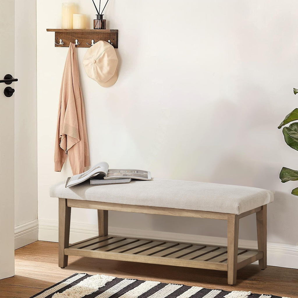 Entryway Shoe Bench Storage Bench Upholstered Bench