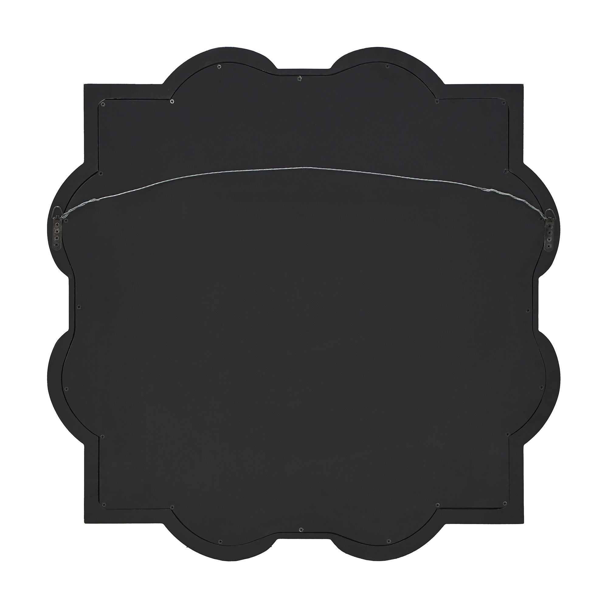 Fantina Antique Silver Paned Wall Mirror by iNSPIRE Q Classic