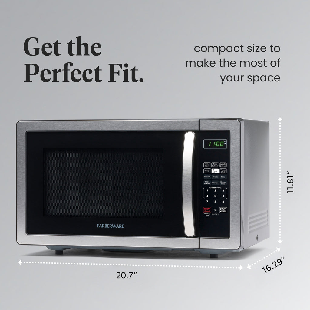 Farberware Classic 1.1 Cu. Ft. 1000-Watt Microwave Oven