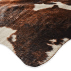 Alexander Home Yosemite Faux Cowhide Area Rug