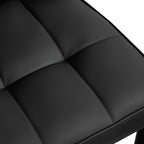 Faux Leather Upholstered Dining Chairs Set of 2/4