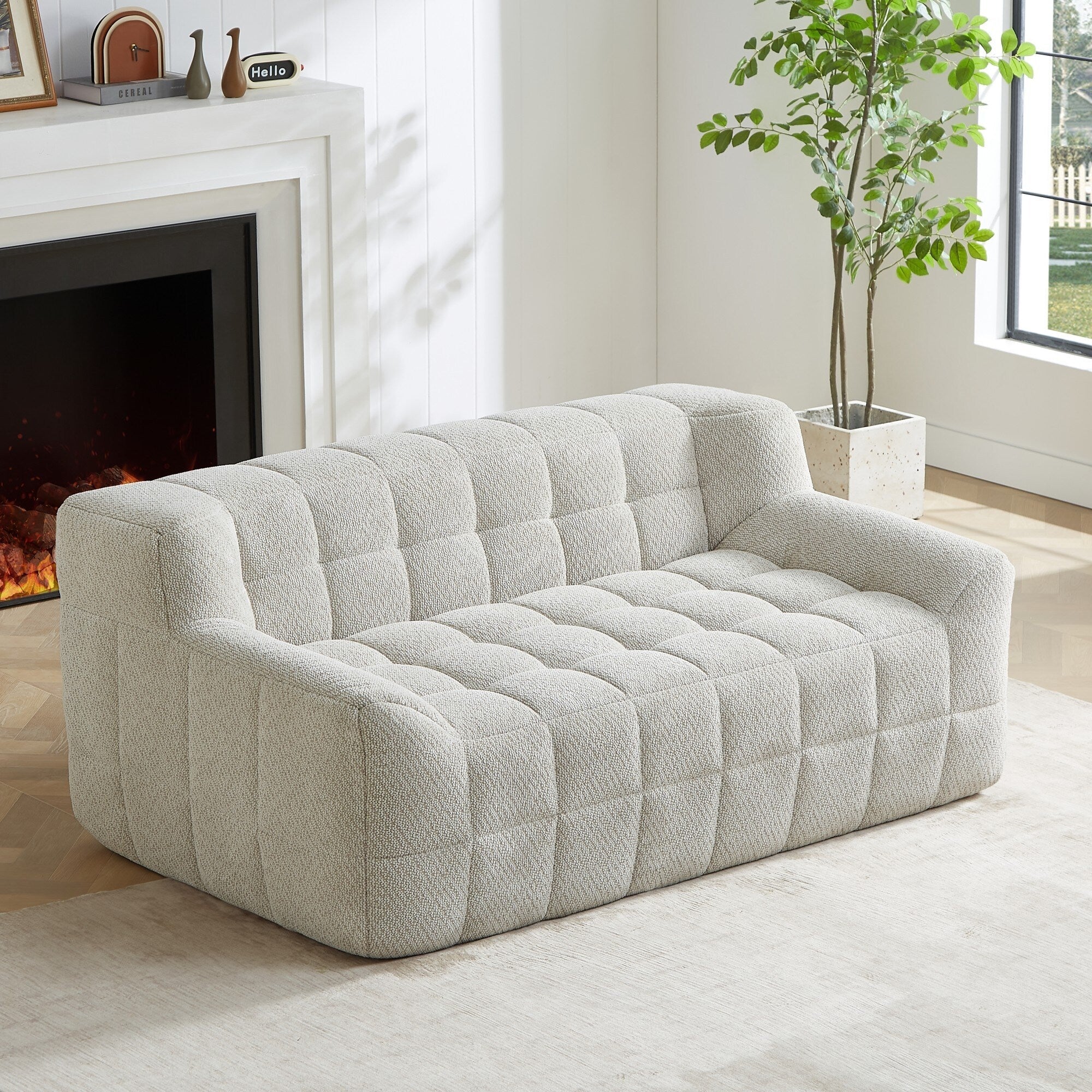 Full Compression Sofa Simplified Style Modular Sofa