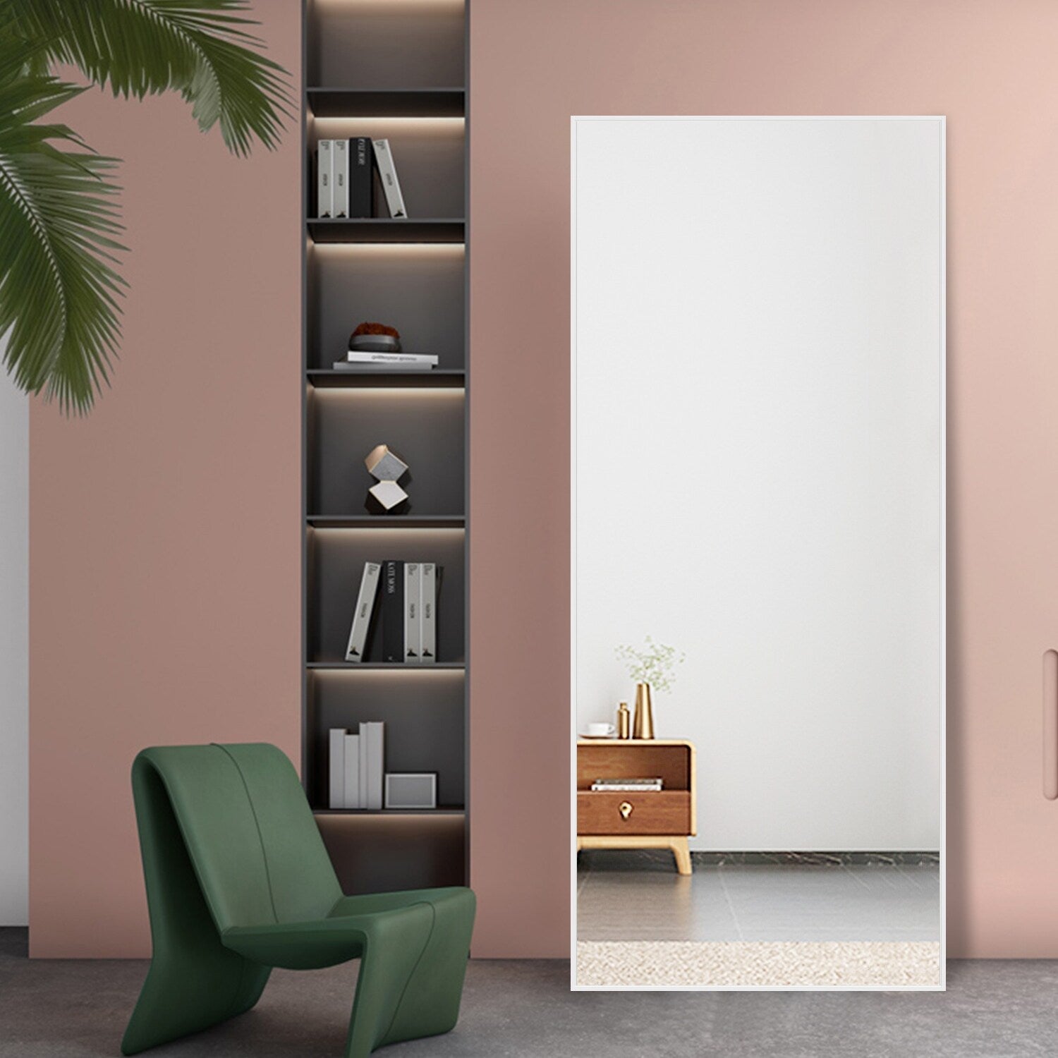 Full Length Mirror Large Wall Mounted Mirror Full Body Mirror