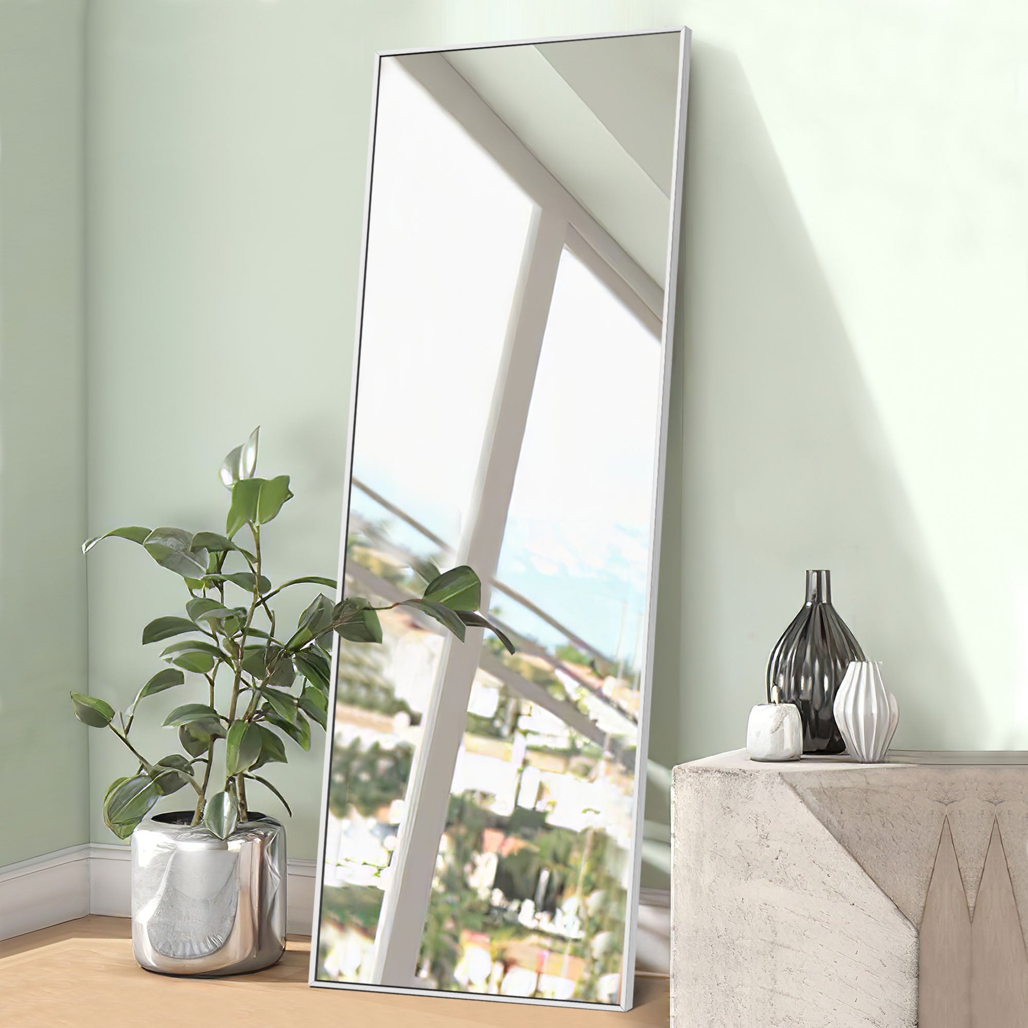 Full Length Mirror Large Wall Mounted Mirror Full Body Mirror