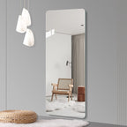 Full Length Wall Mounted Frameless Body Mirror