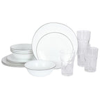 Gibson Home 74 Piece Kitchen Combo Set: Cookware, Dinnerware, Cutlery, Flatware, Tools & Gadgets, storage and Glassware