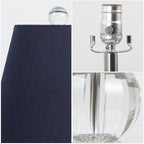 Goddard 16 Crystal Ball/Metal LED Table Lamp, By JONATHAN Y