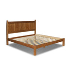 Grain Wood Furniture Shaker Solid Wood Panel Platform Bed