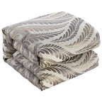 Nanshing Caspa 7 Piece Chic Leaf Design Comforter Set