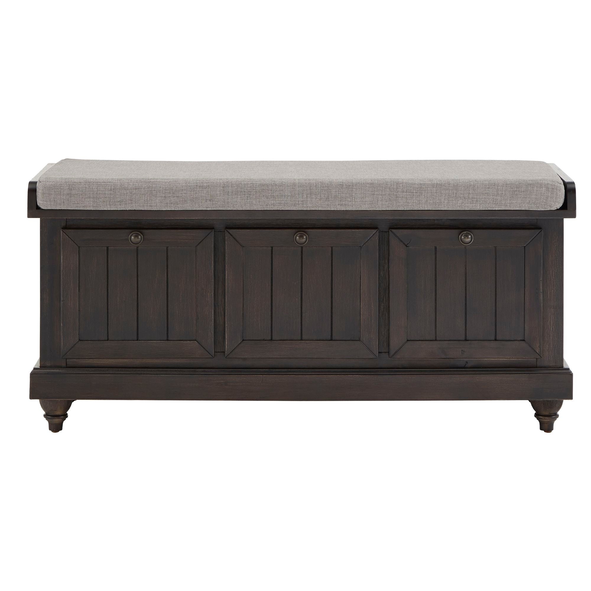 Granger Storage Bench with Linen Seat Cushion by iNSPIRE Q Classic