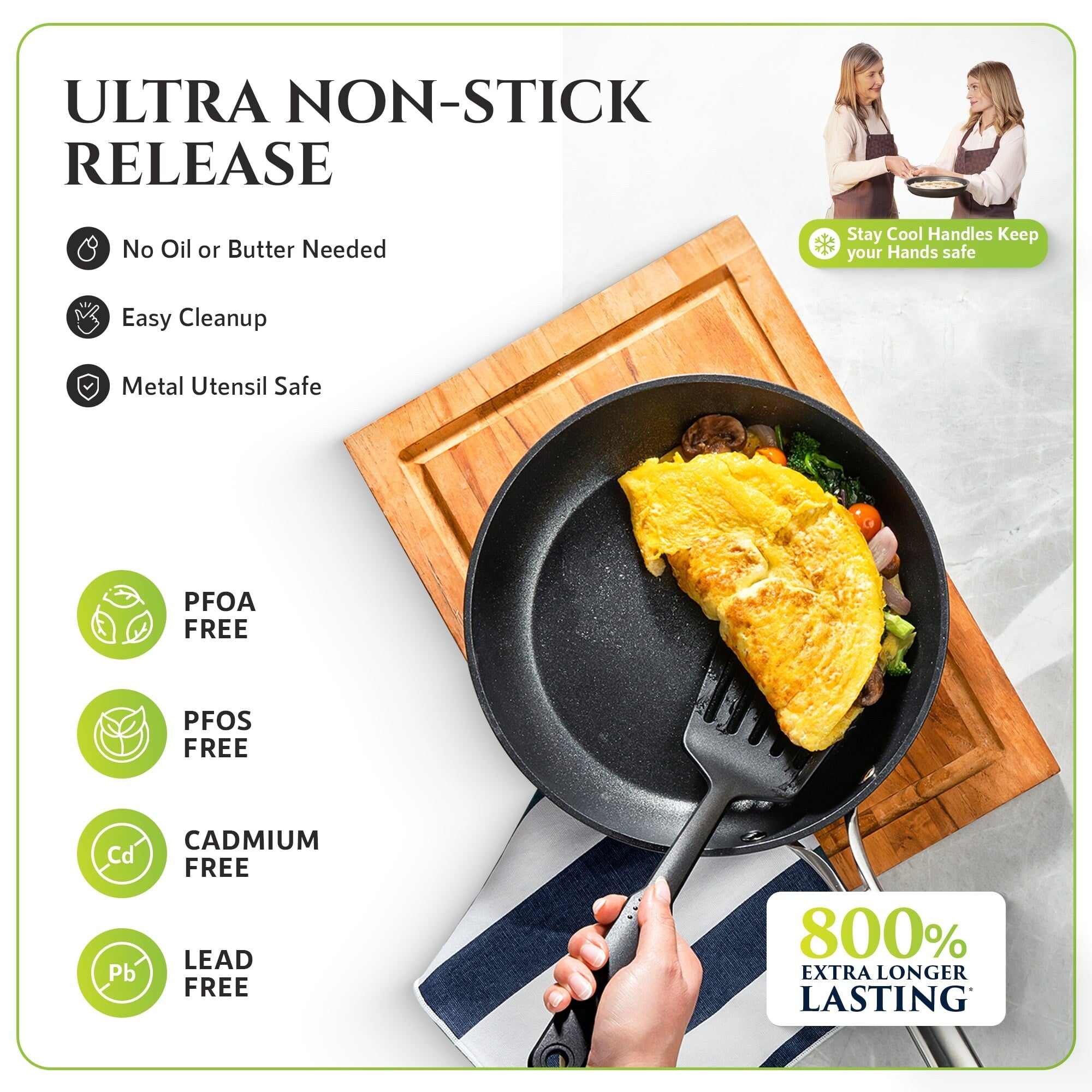 Granitestone Armor Max 14 Piece Hard Anodized Cookware Set