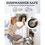 Granitestone Charleston Hammered 15 Piece Nonstick Cookware Set