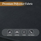 HOOOWOOO Mid-Century 3-Seat Upholstered Sofa with Wood Legs for Living Room