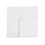 Castillo White Lace Quilted 300 Thread Count Cotton Percale Bedspread