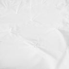 Castillo White Lace Quilted 300 Thread Count Cotton Percale Bedspread