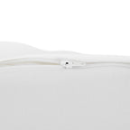 Adeline Midnight Blue Floral Embroidered Cotton Cushion