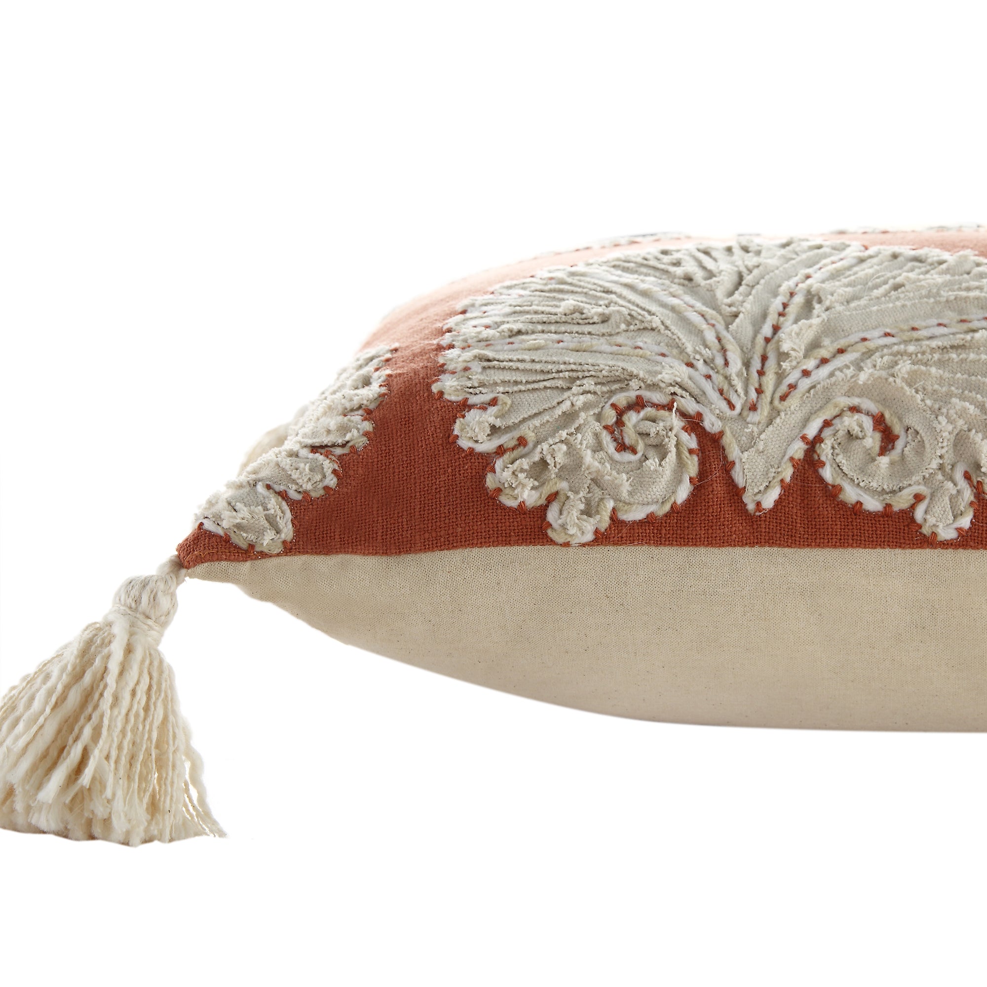 Aubrey Collection Suzani Motif Appliqué Cushion