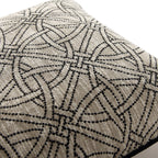 Baja Monochrome Illusion Embroidered Cushion