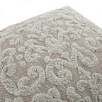 Bloomsbury Imperial Chenille Embroidered Cotton Cushion