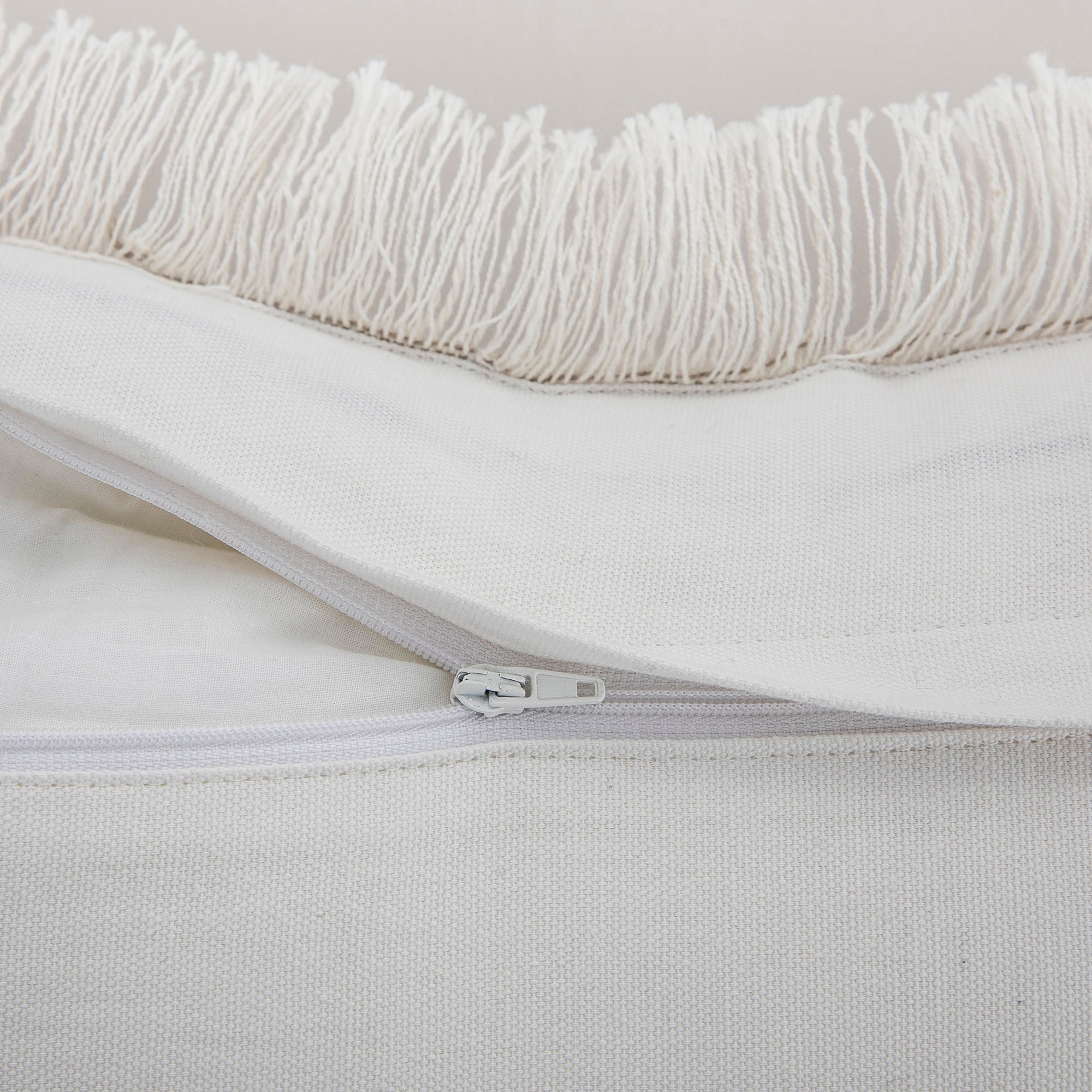 Bloomsbury Lattice Grey Crewelwork Wool Embroidered Cushion