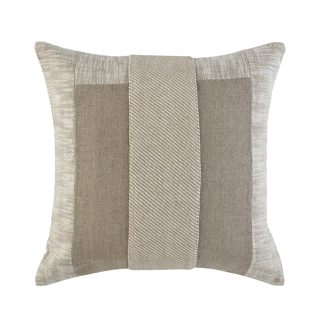 Bronte Collection Silk Slub Patchwork Cushion