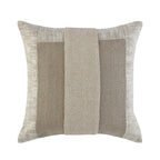 Bronte Collection Silk Slub Patchwork Cushion