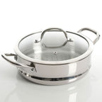 Heavy Duty Stainless Steel Cookware 10 Piece Set
