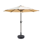 Holme 9-foot Patio Umbrella and Base Stand